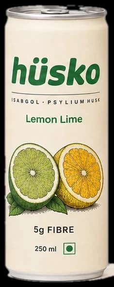 hüsko Lemon Lime 250 ml can