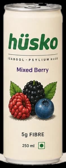 hüsko Mixed Berry 250 ml can
